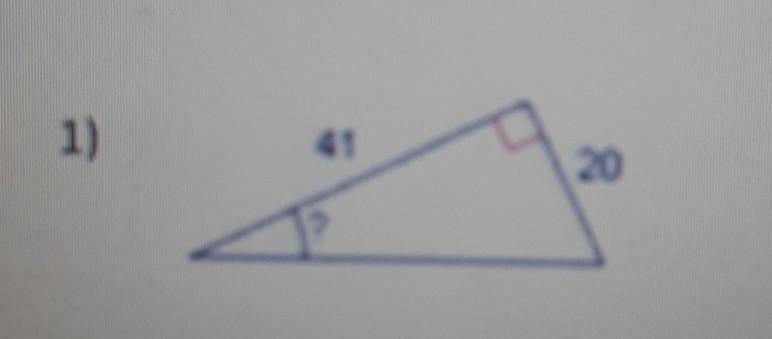 Find the missing piece of each triangle?​-example-1