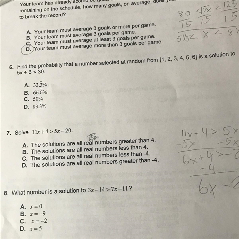 Can someone solve number 6? I have this due Tomorrow thanks!-example-1