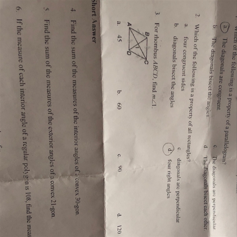 I need help with number 3 ‍♀️ I really need help with parallelograms over all plus-example-1