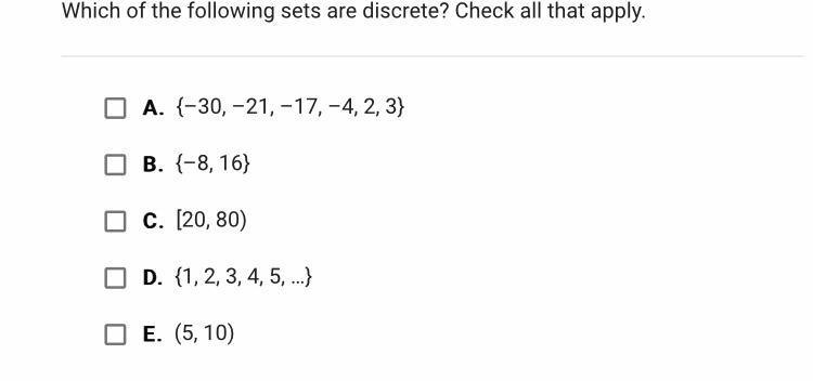 Which ones are discrete?-example-1