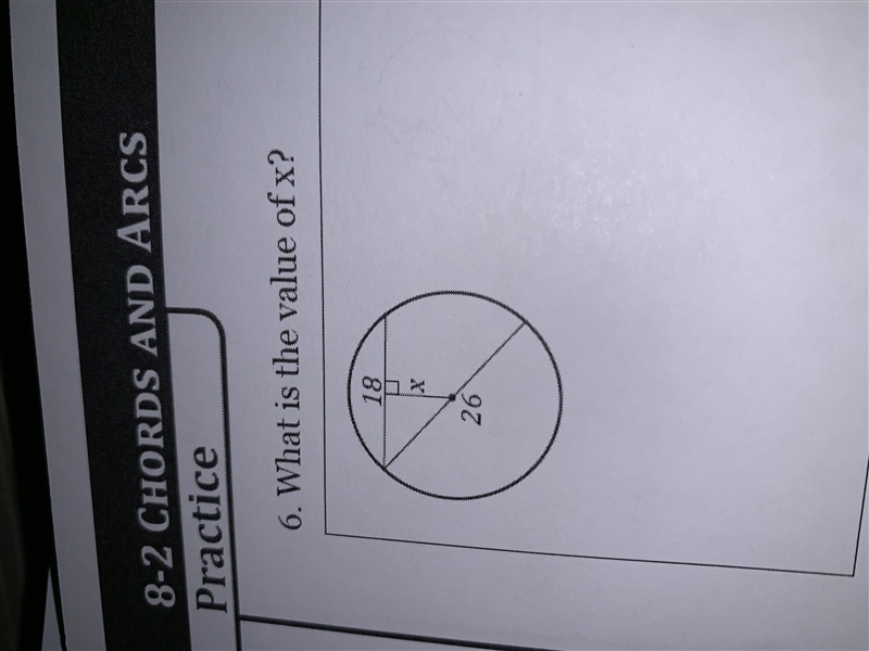 What is the value of X ? Explain ( chords and arcs )-example-1