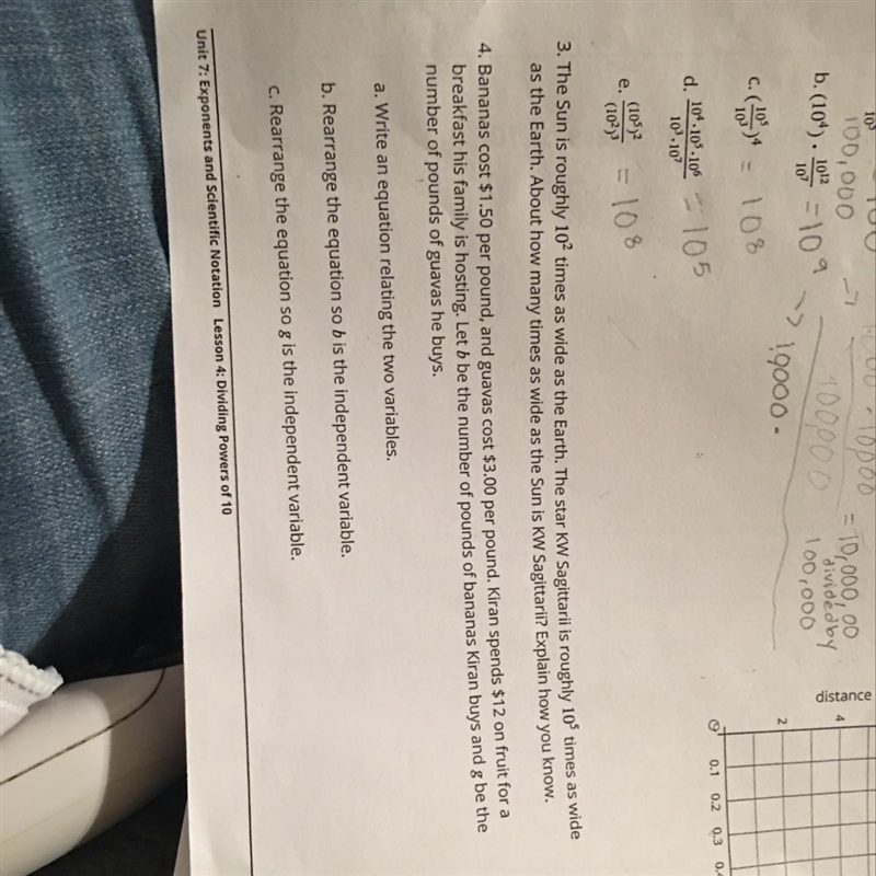 Help with 3 and 4 plz but with a good explanation-example-1