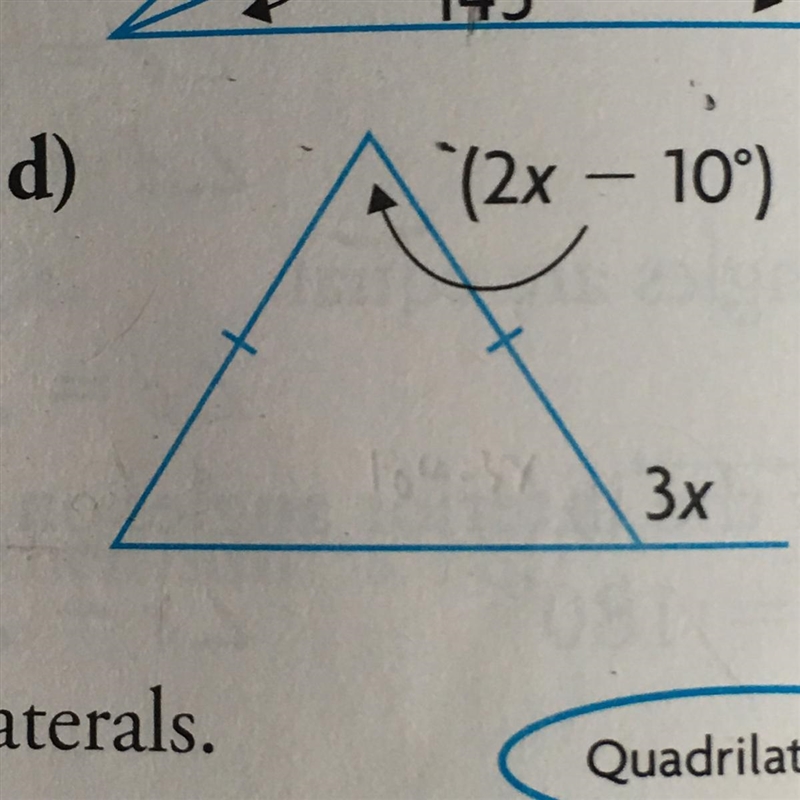 I need help finding x, Ik they should all add up to 180 after x is found. But I’ve-example-1