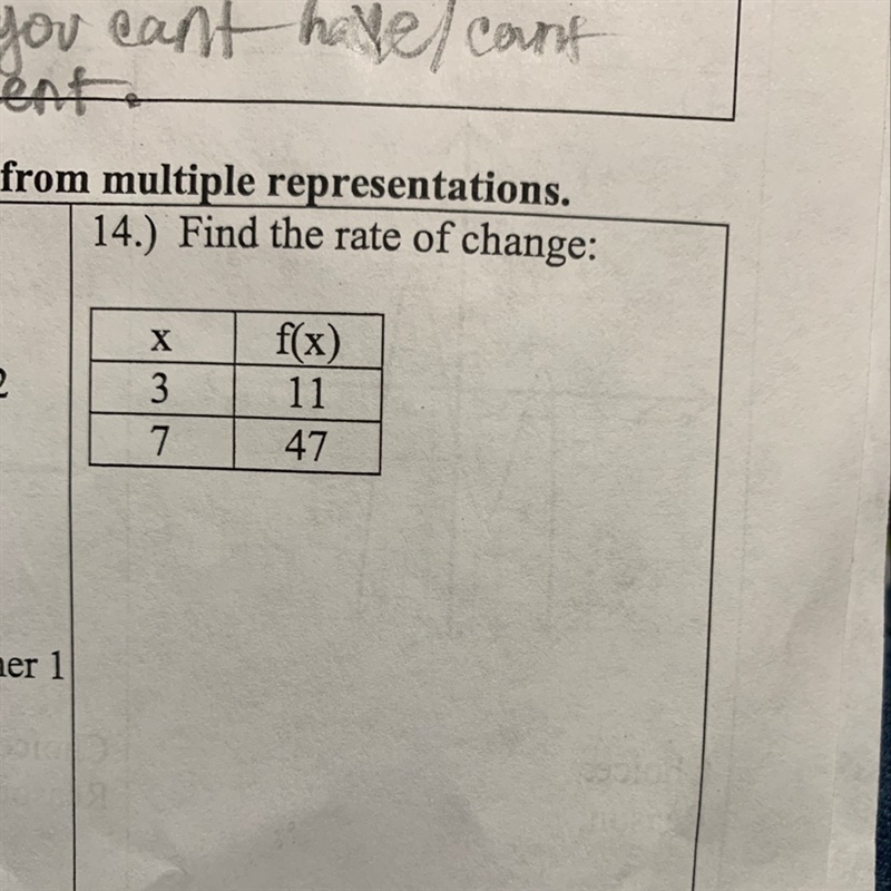 Find the rate of change-example-1