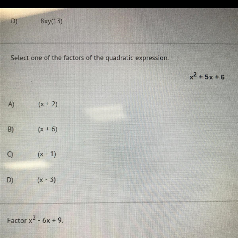 What is x2+5x+6 ?????-example-1