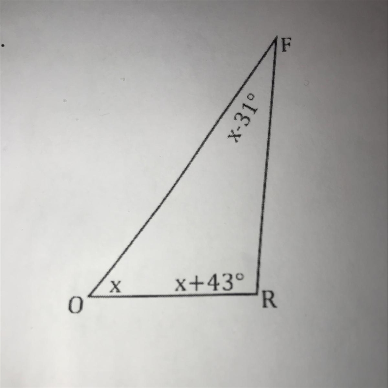 Solve each triangle for x.-example-1