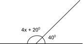 The angles below are supplementary. What is the value of x? 5 7.5 15 30-example-1