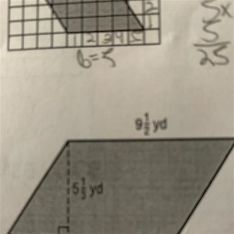 Find the area of the parallelogram-example-1