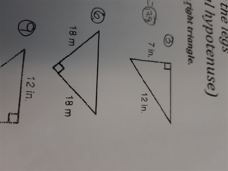 Pathagorem therom missing leg-example-1