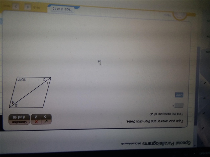 Find the measure of angle 1-example-1