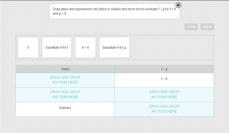 Please help! "Drag steps and expressions into place to explain and show how to-example-1