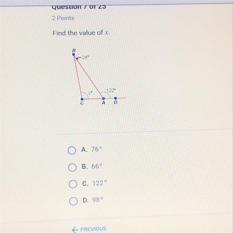 Find the value of x-example-1