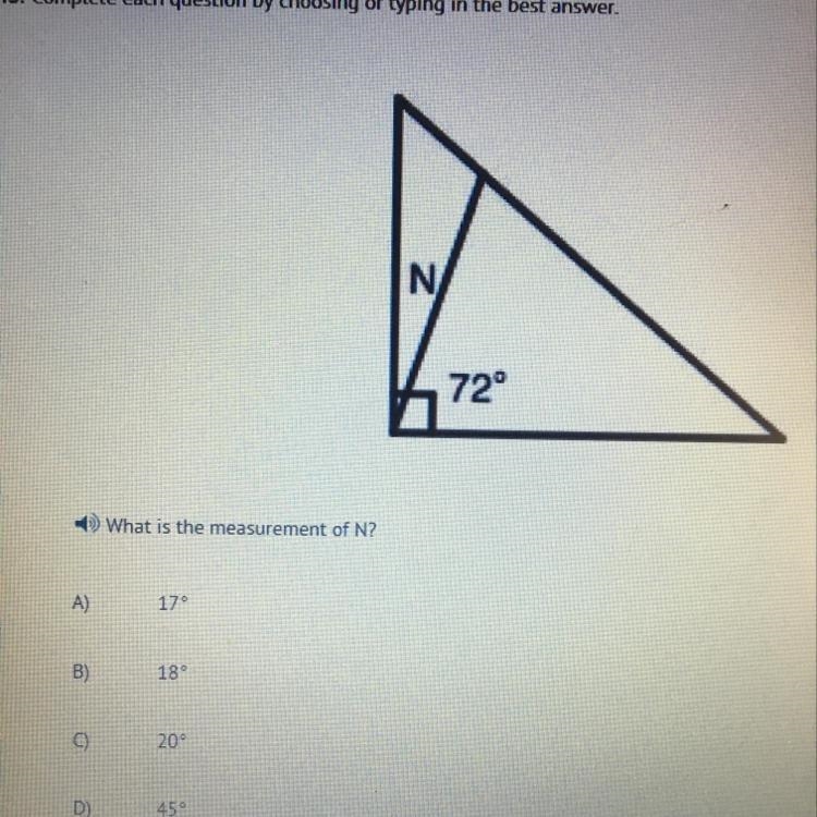 What is the measurements of N? Plz help-example-1