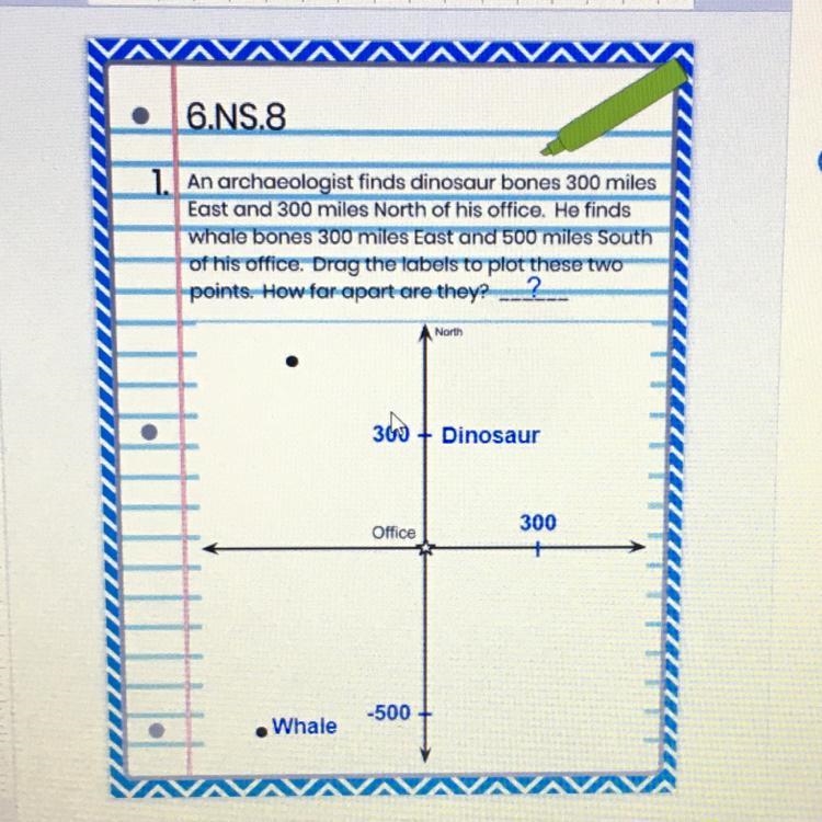 Help ! 6th grade math on coordinate plane !-example-1