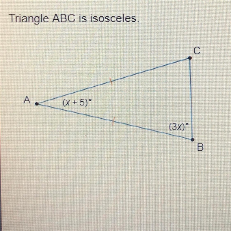 What is the measure or angle C? •25 degrees •30 degrees •60 degrees •75 degrees-example-1