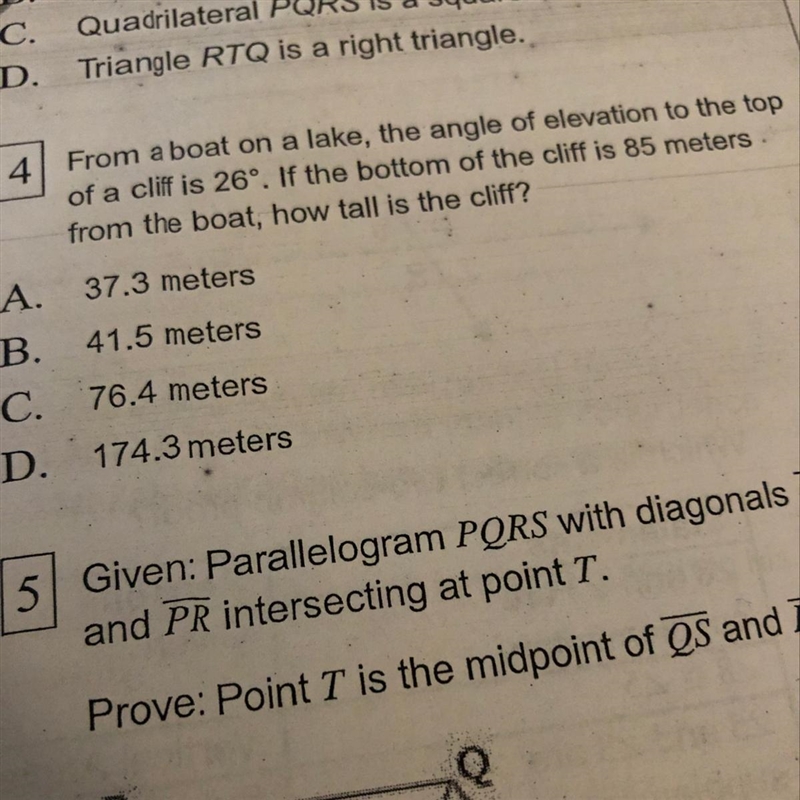 NUMBER 4 DO ANYONE KNOW IT PLEASE HELP-example-1