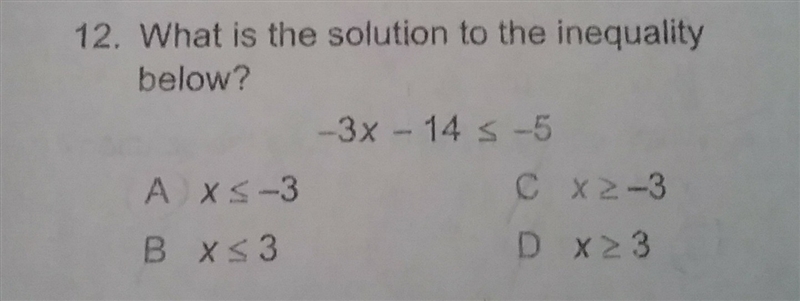 What is the solution to the inequality below?​-example-1