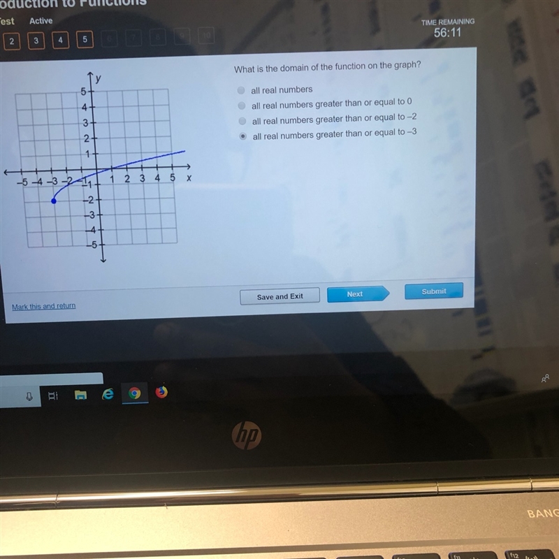 What is the domain function on the graph-example-1