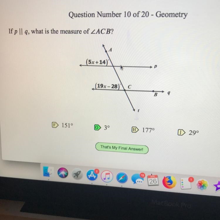 Someone please help asap !!! GEOMETRY If p is parallel to a what is the measure of-example-1