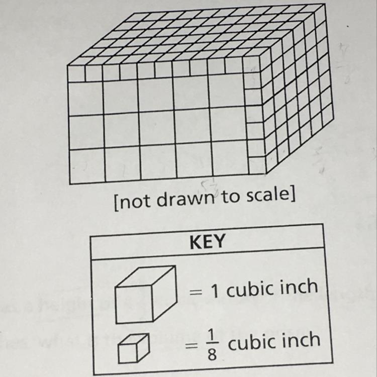 A rectangular prism is shown below. What is the volume of the prism? A 12(3)/(256) cubic-example-1