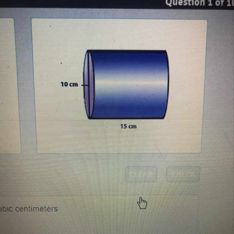 What is the volume of the cylinder?-example-1