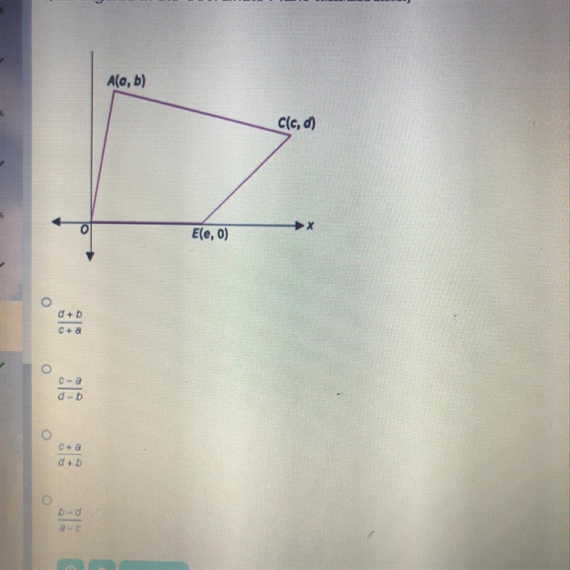 What is the slope of AC?-example-1