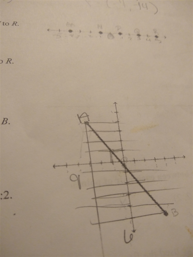 Find the point y on ab such that the ratio of ay to yb is 1:2?-example-1