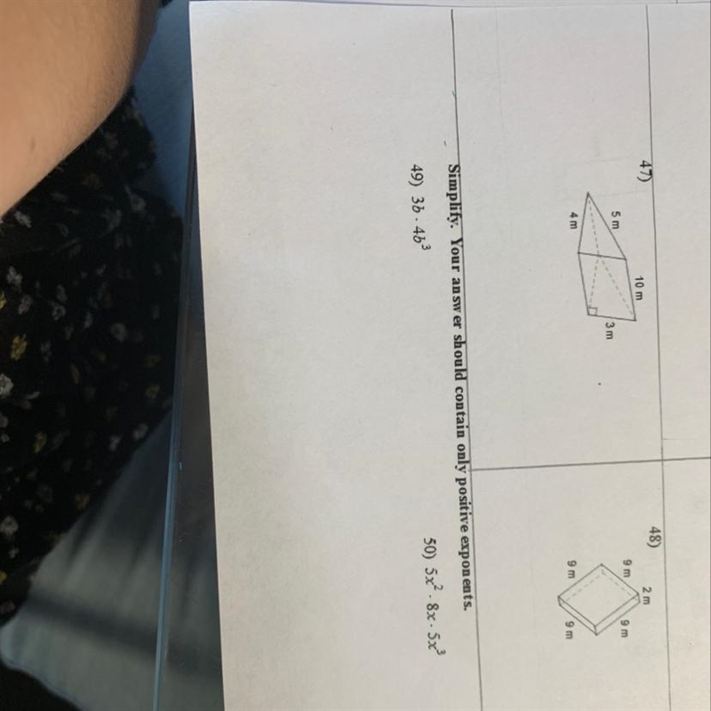 Can anyone help me with 49 and 50 thank you-example-1