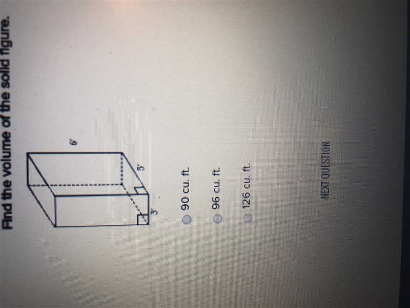 Find the volume of the solid figure.-example-1