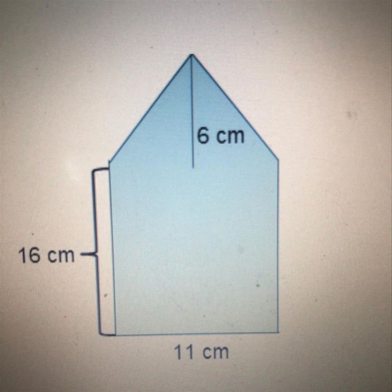 What is the area of this composite figure, in square centimeters? 176 209 242 264-example-1