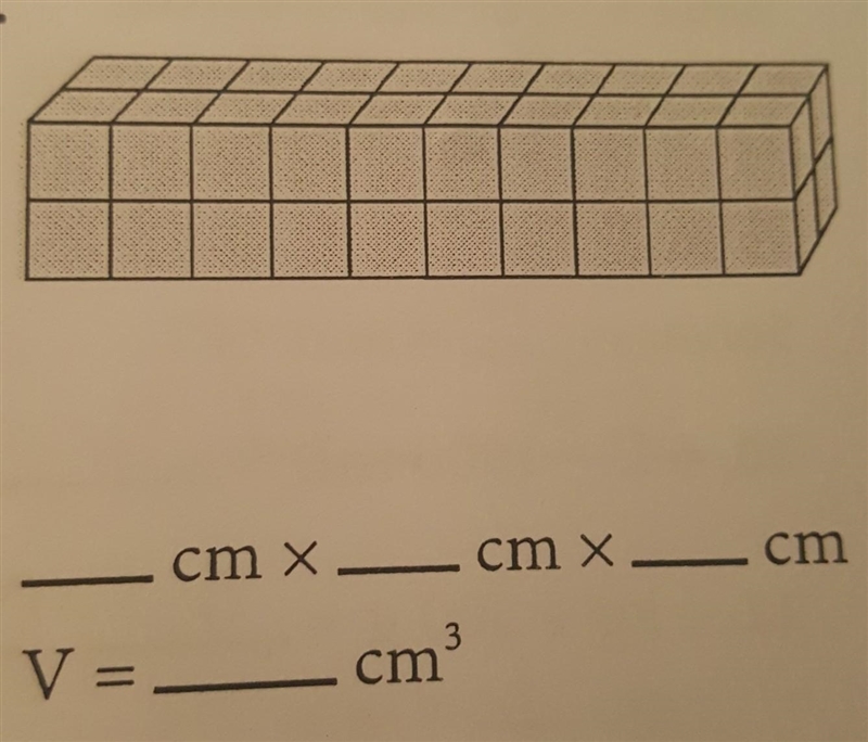 Length×width×height =cm3​-example-1