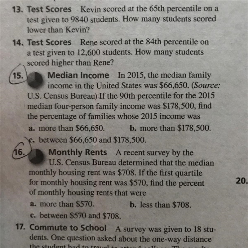 Z-score and Percentile Help please. Answer with explanation. Both circled numbers-example-1