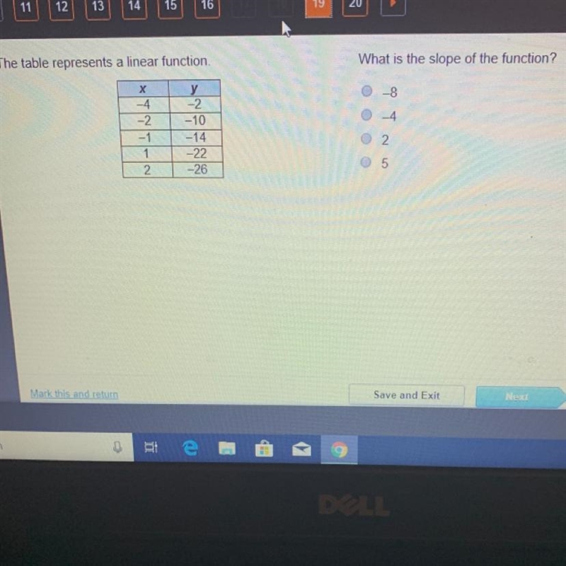 What is the slope of the function?-example-1