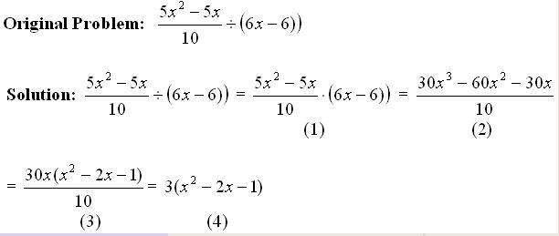 Help! Which step is incorrect!-example-1