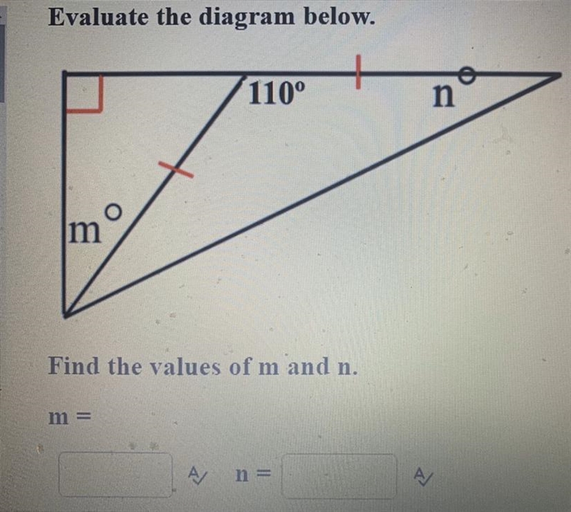 Find the values of m and n-example-1