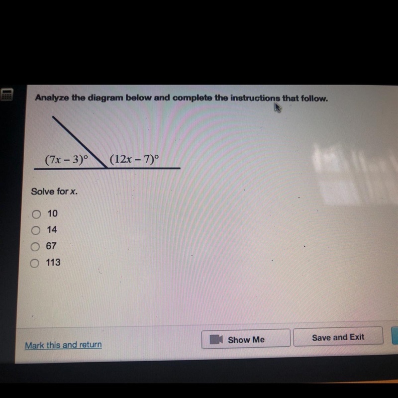 Analyze the diagram below and complete the instruction that follow.-example-1