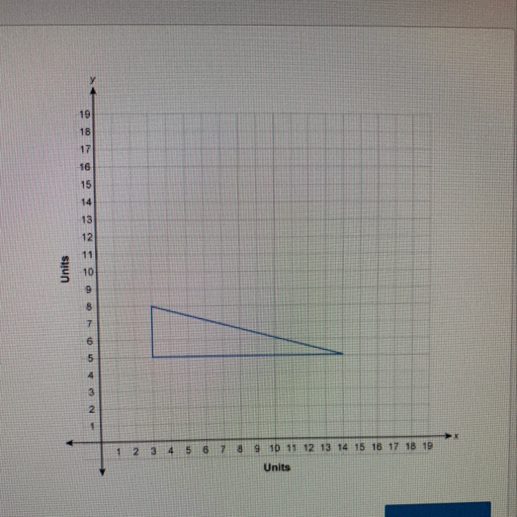 What is the area of the triangle in this coordinate-example-1