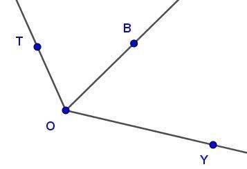 In the figure, ray OB bisects ∠TOY. If m∠TOY = 8x - 36 and m∠TOB = x + 24, what is-example-1