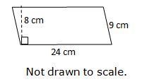 Plz, help with this! Find the area of the parallelogram.-example-1