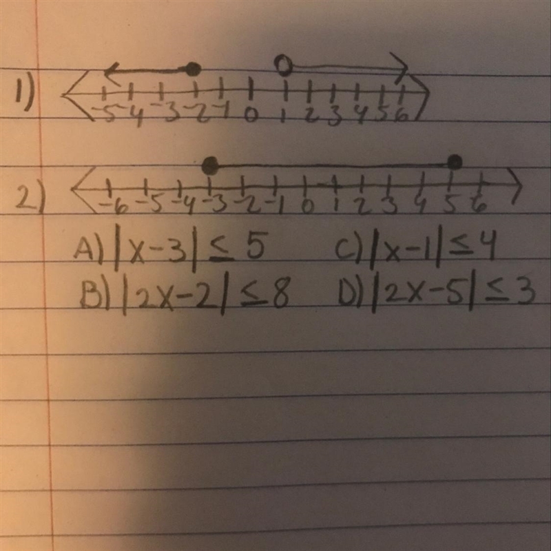 Please help on two math questions. I don’t understand how to do them. For #1, find-example-1