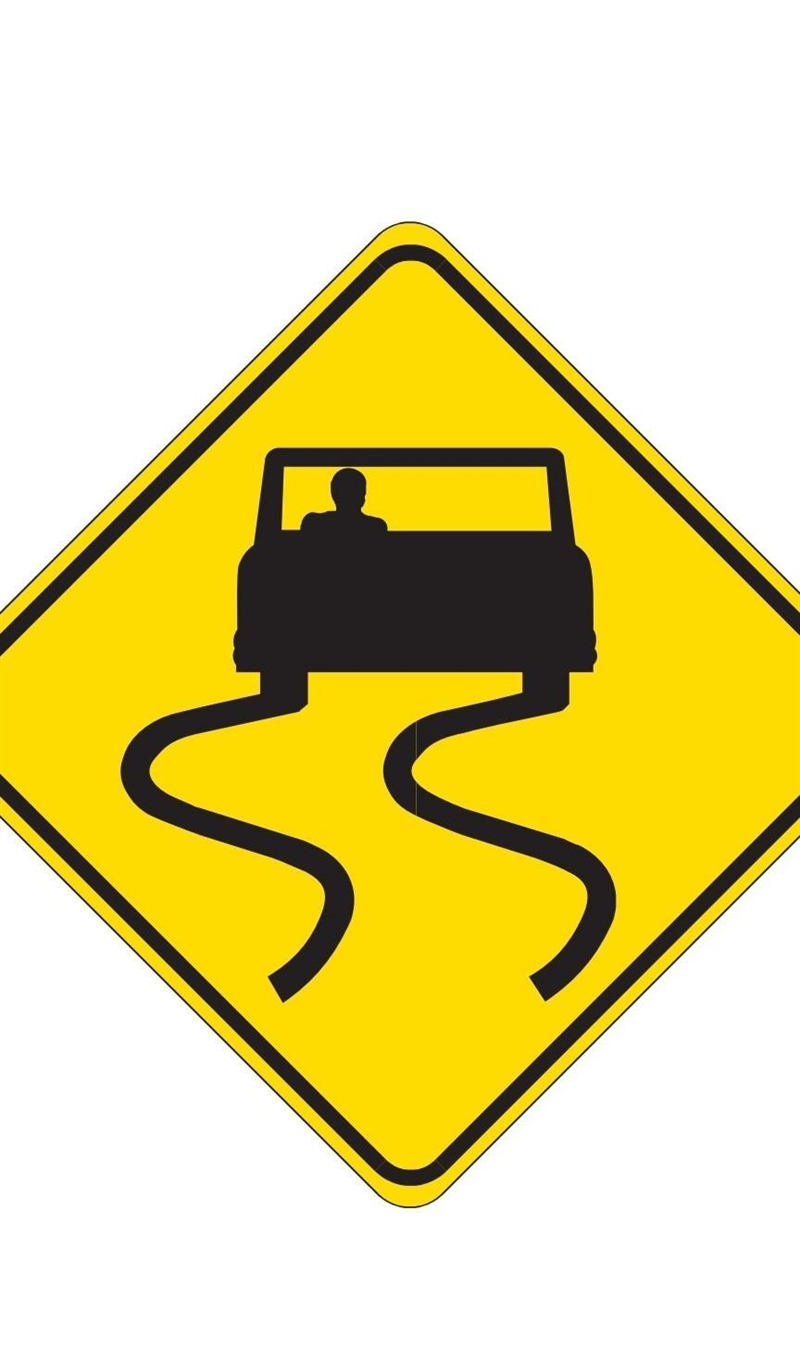 this sign tells drivers there is a steep hill ahead. write the number of sides and-example-1