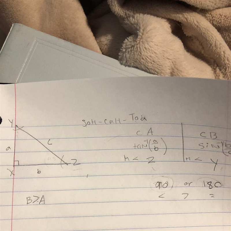 Is z greater less than or equal to y-example-1