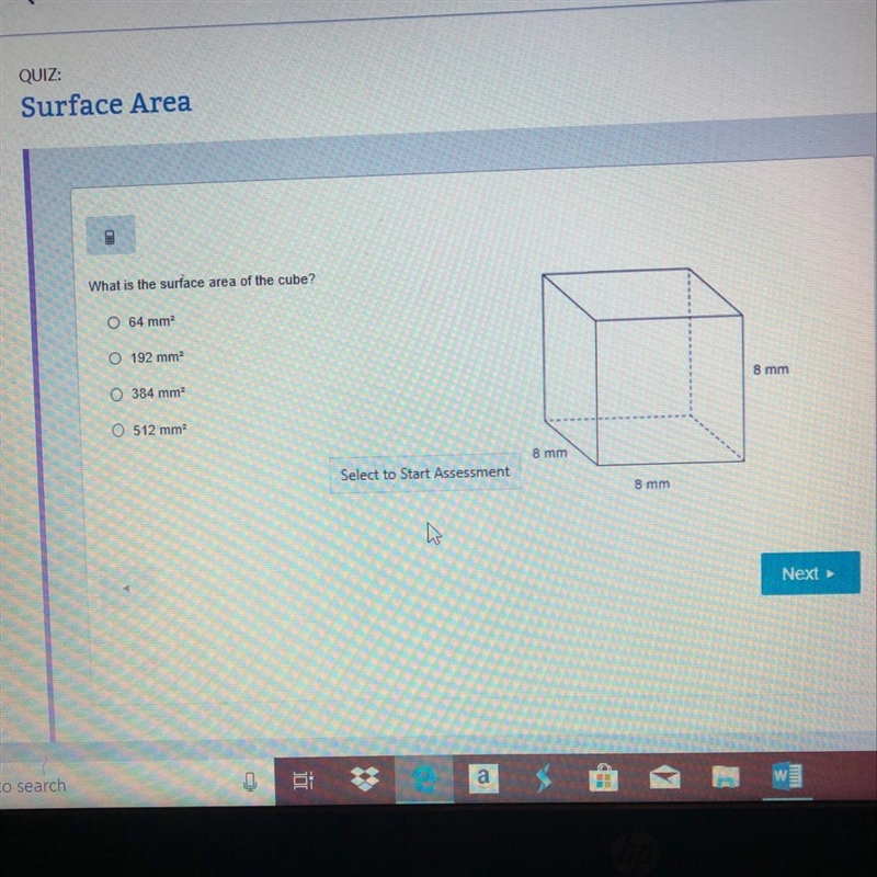 What is the area of this cube?-example-1