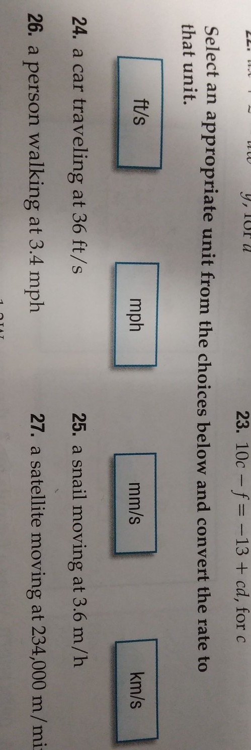 select an appropriate unit from the choices below and convert that rate to that unit-example-1