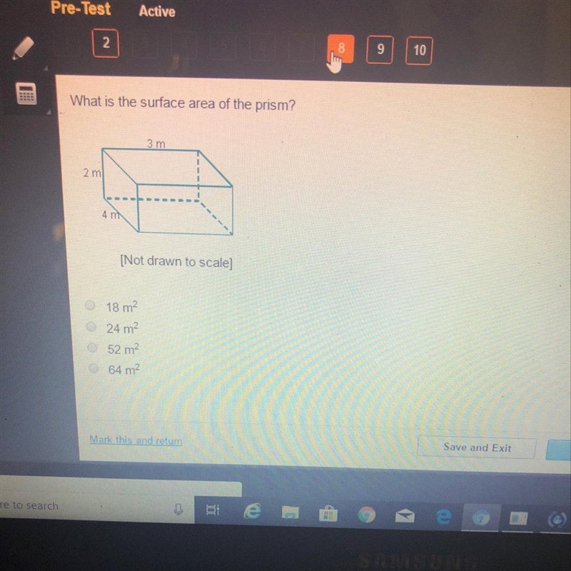 What is the surface area of the prism?-example-1