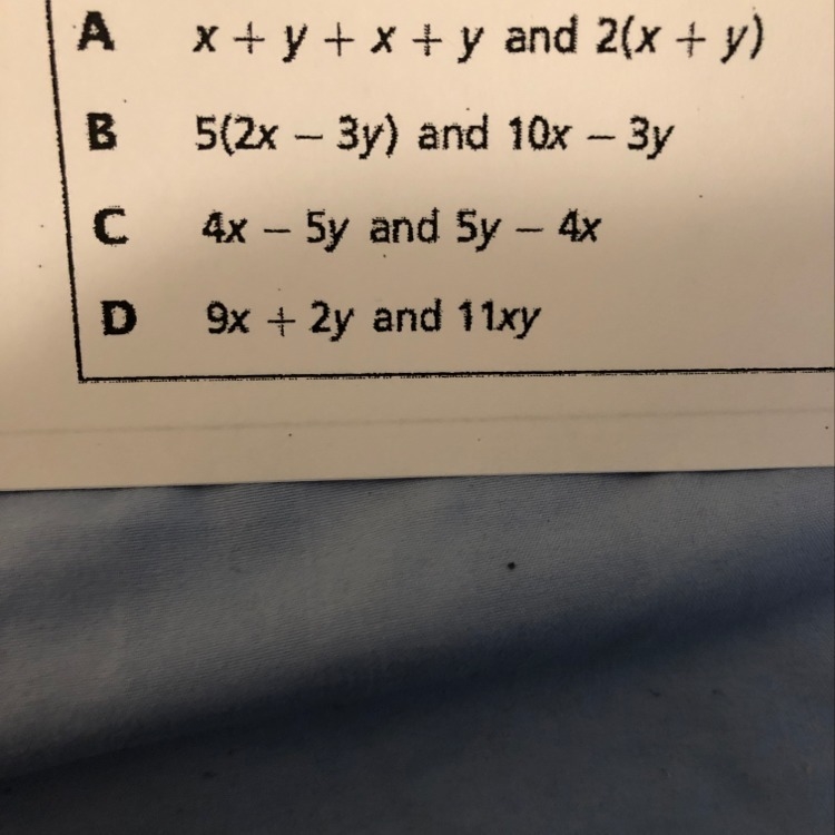 Which pair of expressions below-example-1