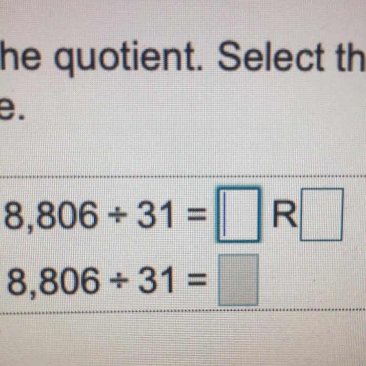 8806 divided by 31.-example-1