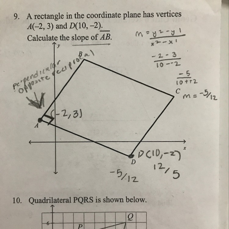 How do we know when to do the opposite reciprocal?-example-1