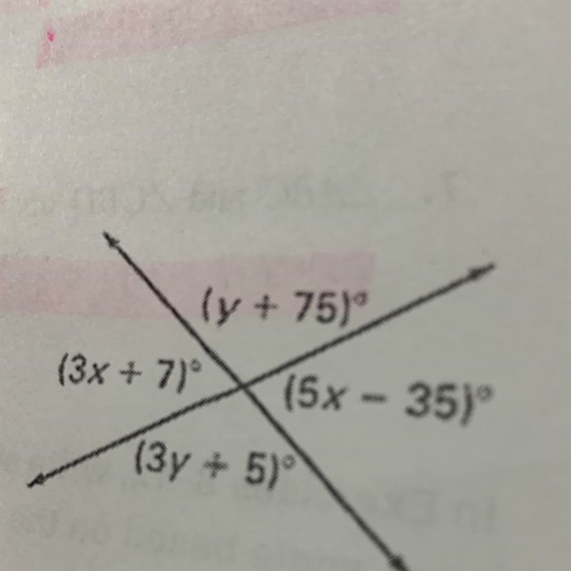 Find the value of x and y-example-1