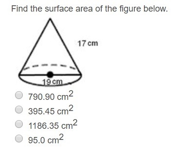 Question 1. Find the surface area of the square pyramid below. Question 2. Find the-example-3